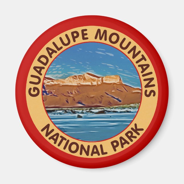 Guadalupe Mountains National Park, Texas Magnet (Front)