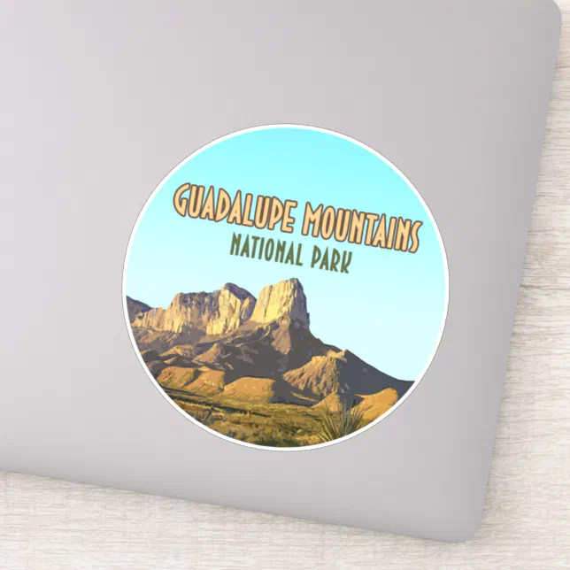 Guadalupe Mountains National Park Texas Sticker | Zazzle