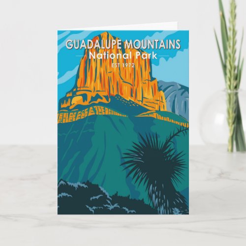  Guadalupe Mountains National Park Texas Vintage