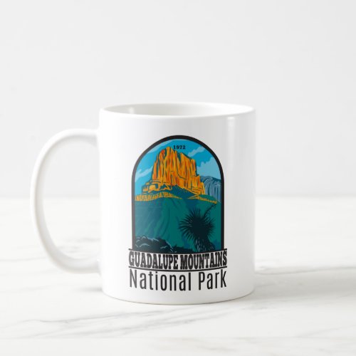 Guadalupe Mountains National Park Texas Vintage Coffee Mug