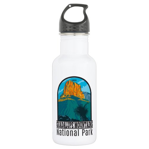 Guadalupe Mountains National Park Texas Vintage Stainless Steel Water Bottle