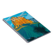  Guadalupe Mountains National Park Vintage Notebook (Right Side)