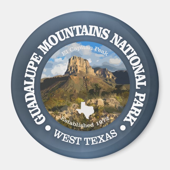 Guadalupe Mountains NP Magnet (Front)