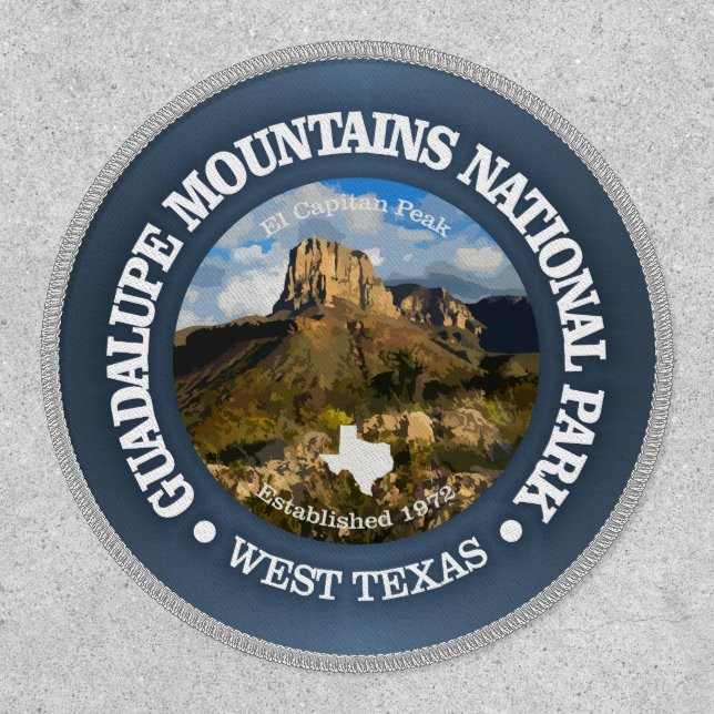 Guadalupe Mountains NP  Patch (Front)