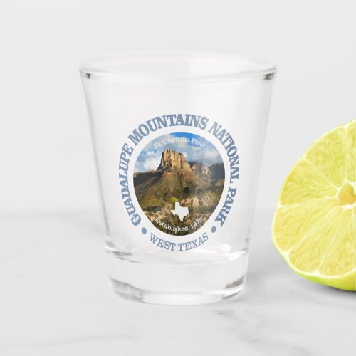 Guadalupe Mountains NP Shot Glass