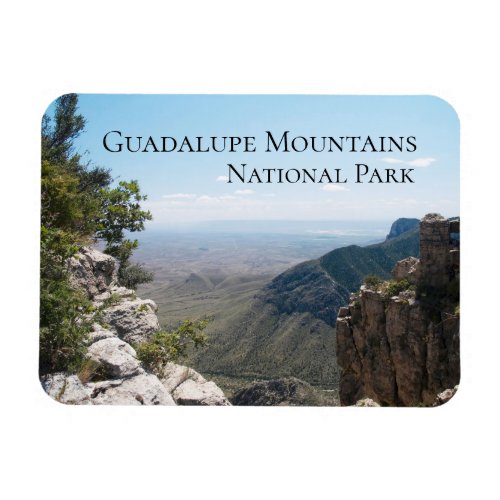 Guadalupe Mountains Vista Magnet