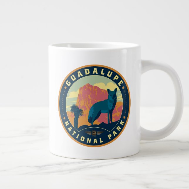 Guadalupe National Park Giant Coffee Mug (Right)