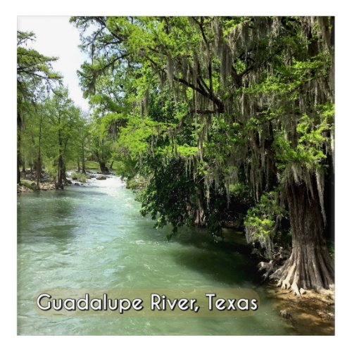 Guadalupe River in Gruene Texas  Acrylic Print