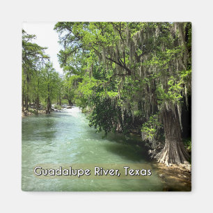 Guadalupe River in Gruene, Texas Magnet