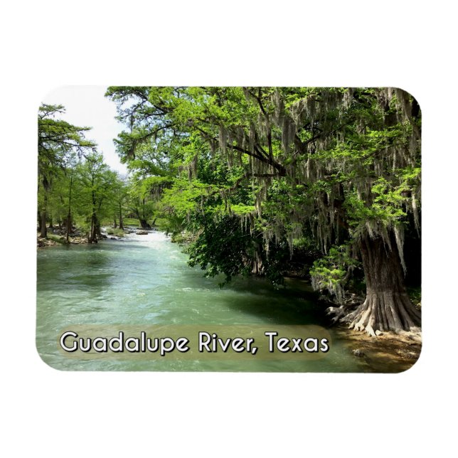 Guadalupe River in Gruene, Texas  Magnet (Horizontal)