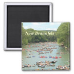 Guadalupe River  New Braunfels Kitchen Magnet at Zazzle