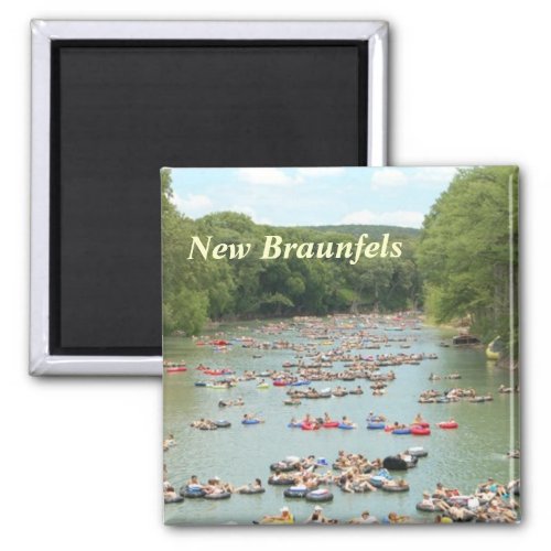 Guadalupe River  New Braunfels kitchen magnet