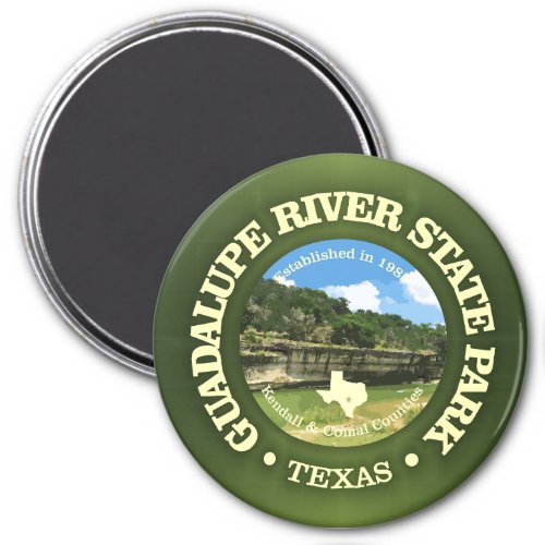 Guadalupe River SP Magnet