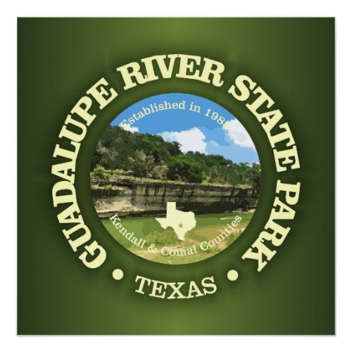 Guadalupe River SP Poster