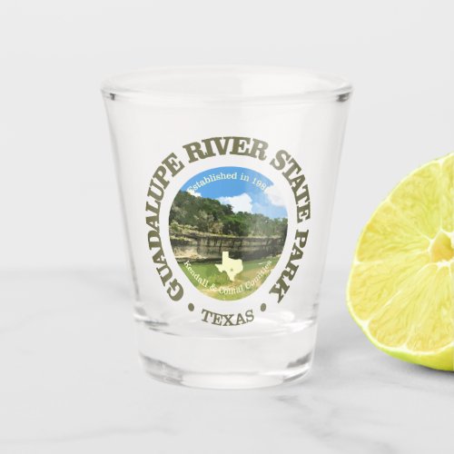 Guadalupe River SP Shot Glass