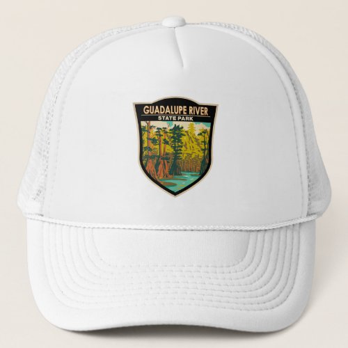 Guadalupe River State Park Texas Vintage Trucker Hat