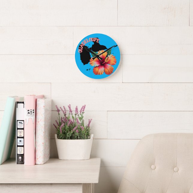 GUADALUPE ROUND CLOCK (Reading Room)