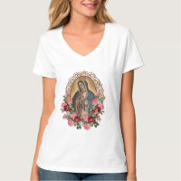 Guadalupe Spanish Catholic Roses Virgin Mary