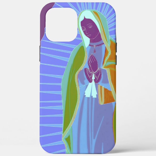 Guadalupe Ultraviolet Case-Mate iPhone Case (Back)