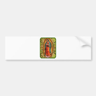 GUADALUPE VIRGIN 03 CUSTOMIZABLE PRODUCTS BUMPER STICKER