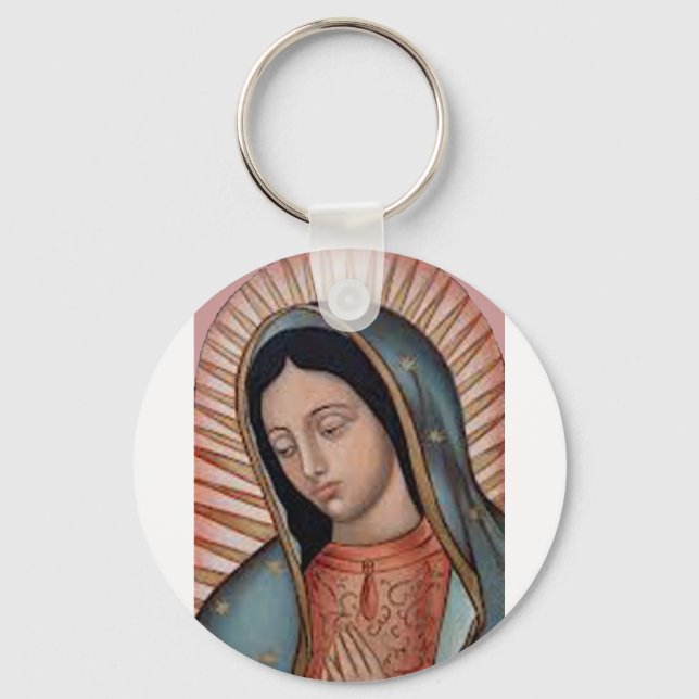GUADALUPE VIRGIN FACE PRODUCTS KEYCHAIN (Front)