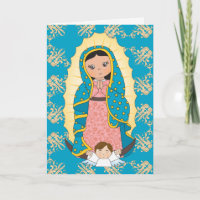 Guadalupe Virgin Mary Child Angel