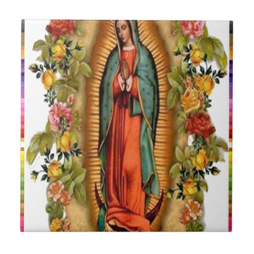 GUADALUPE VIRGIN MEXICO 07  CUSTOMIZABLE PRODUCTS CERAMIC TILE