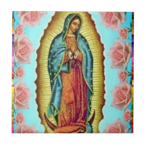 GUADALUPE VIRGIN MEXICO 11  CUSTOMIZABLE PRODUCTS CERAMIC TILE
