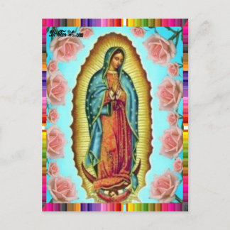 GUADALUPE VIRGIN MEXICO 11 CUSTOMIZABLE PRODUCTS POSTCARD
