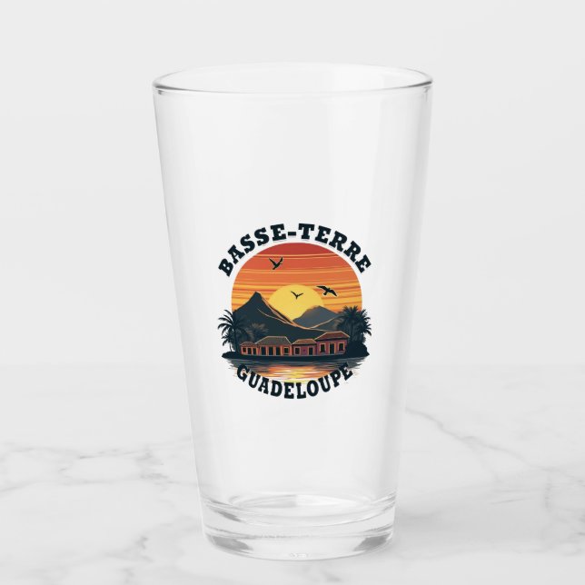Guadeloupe bass ground glass (Front)