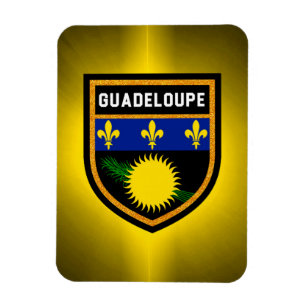 Guadeloupe Flag Magnet