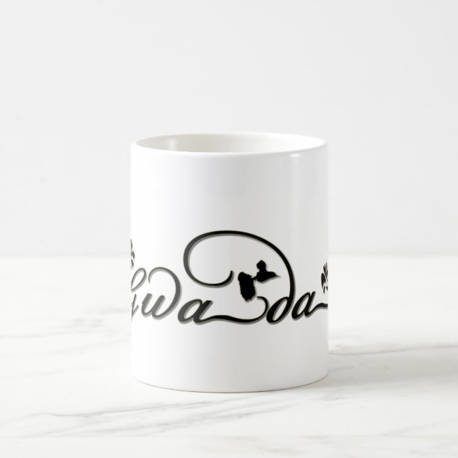 Guadeloupe: gwada 971 coffee mug (Center)