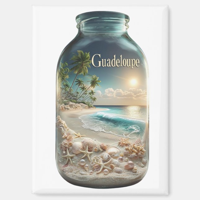 GUADELOUPE MAGNET (Front)