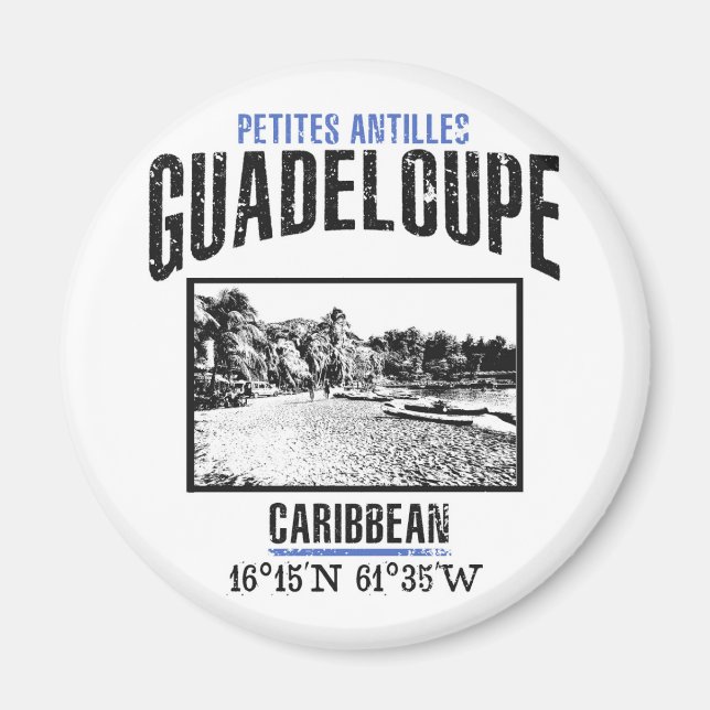 Guadeloupe Magnet (Front)