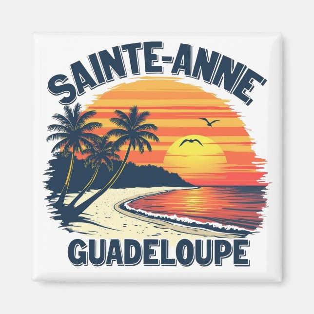 GUADELOUPE MAGNET (Front)