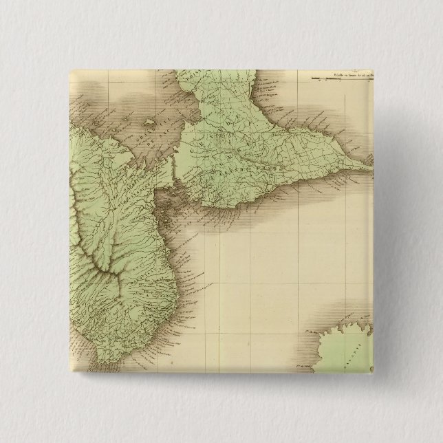 Guadeloupe Pinback Button (Front)