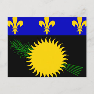 Poster Headwrap, Affiche drapeau Guadeloupe