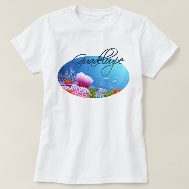 Guadeloupe reef T-Shirt (Design Front)