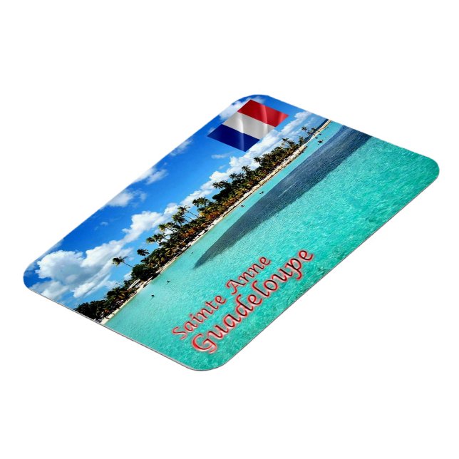 Guadeloupe - Sainte Anne - Magnet (Left Side)