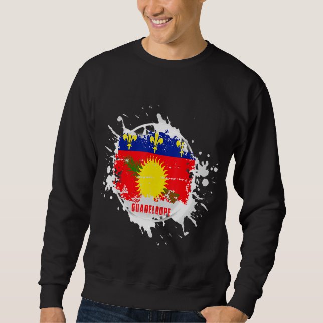 Guadeloupe Splash Sweatshirt (Front)