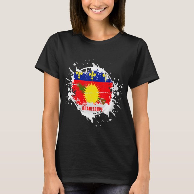 Guadeloupe Splash T-Shirt (Front)