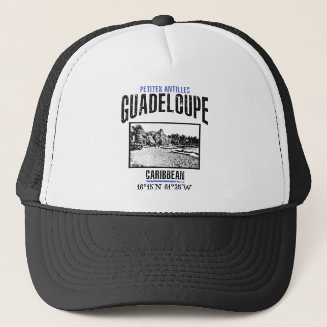 Guadeloupe Trucker Hat (Front)