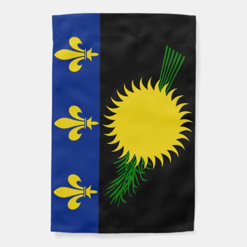 Guadeloupe Weatherproof Personalized Garden Flag