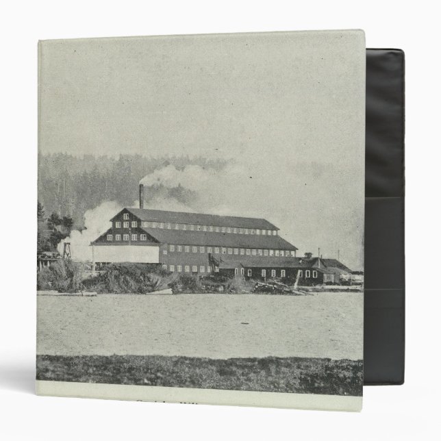 Gualala Mill, California 3 Ring Binder (Front/Inside)