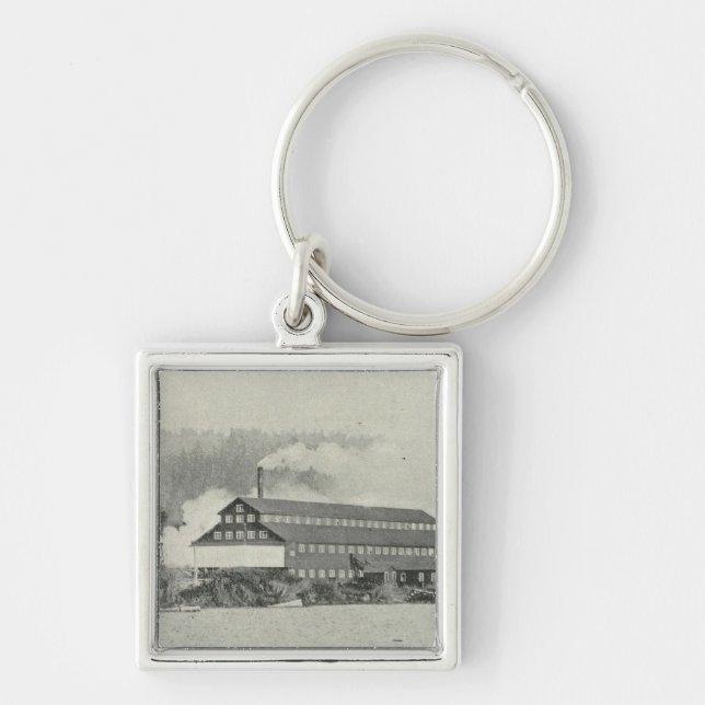 Gualala Mill, California Keychain (Front)