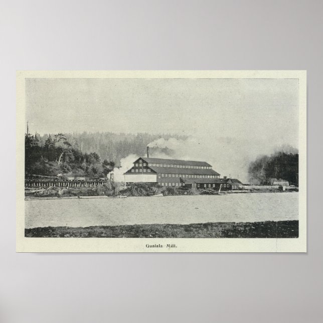 Gualala Mill, California Poster (Front)