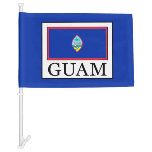 Guam Car Flag