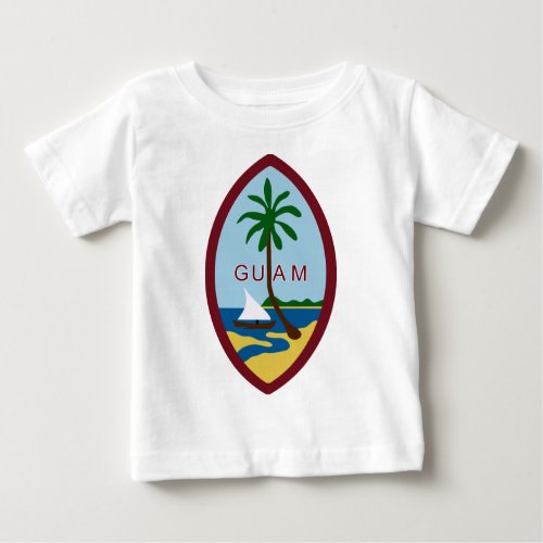 Guam Coat of Arms Baby T_Shirt