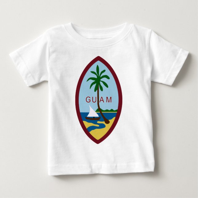 Guam Coat of Arms Baby T-Shirt (Front)