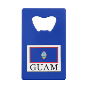 Guam Credit Card Bottle Opener